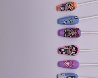 ハンドメイドプレスオンネイル XLサイズ ラージ - Etsy 日本