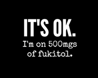 Fukitol PNG sarcástico divertido, diseño de humor para adultos (descarga digital).