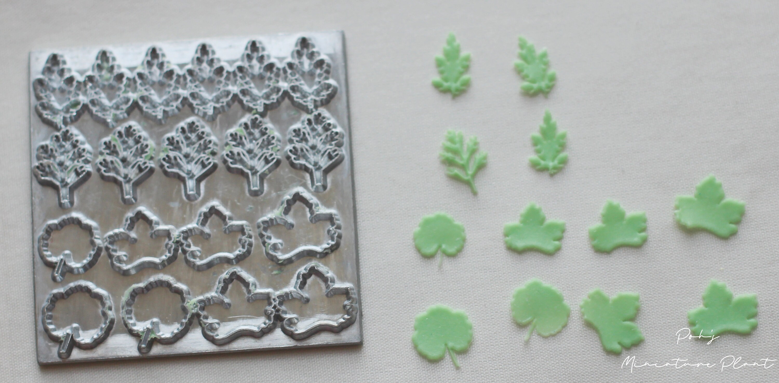 Miniature Daisy Leaf Cutter Etsy