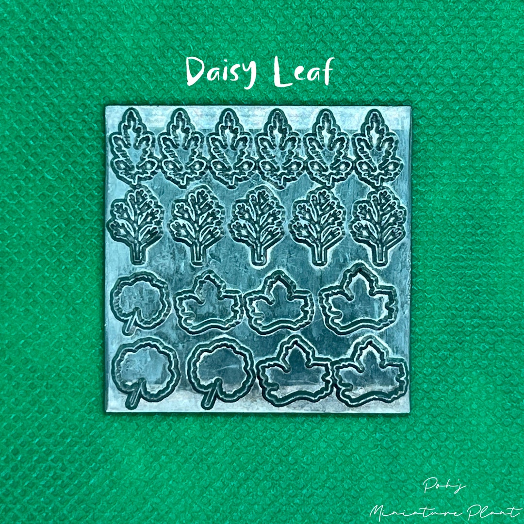 Miniature Daisy Leaf Cutter Etsy