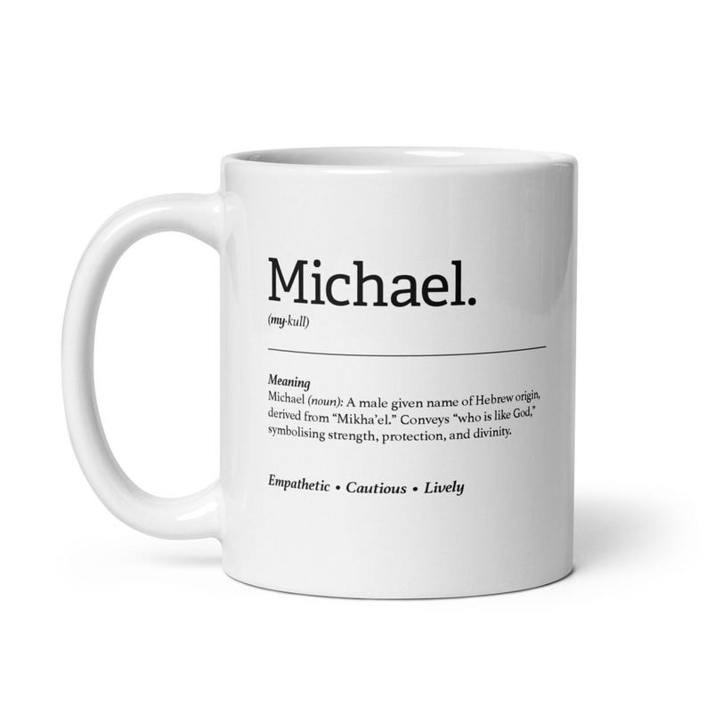 Michael Personalised Meaningful Coffee Mug Tea Gift Idea Present Birthday Christmas Fathers Day