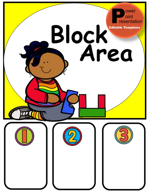 Preschool Center Labels Printable