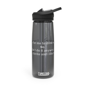 Dodgeball Patches O&#39;Houlihan Funny Movie Quote 20 oz Water Bottle