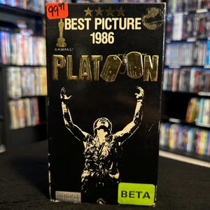 Platoon (1986) Beta Max