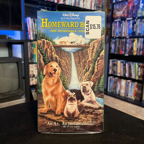 Homeward Bound: The Incredible Journey (1993) VHS New! SEALED!
