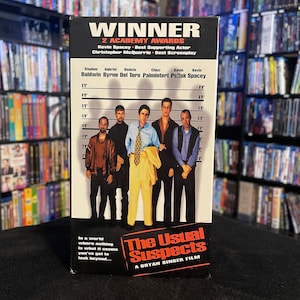 The Usual Suspects (1995) VHS CLEAN!