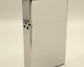 Zorro 538 Silver Chrome Brass Lighter - 115g Case & Heavy Duty