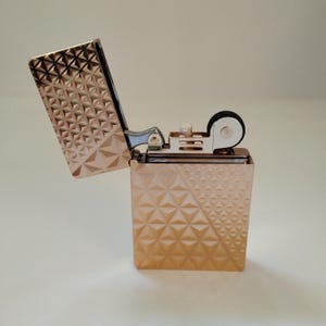 Zorro ZL8 Gold Geometric Pyramid Brass Lighter, Limited Edition