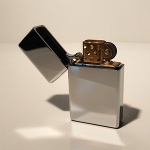 Zorro 538 Silver Chrome Brass Lighter - 115g Case & Heavy Duty