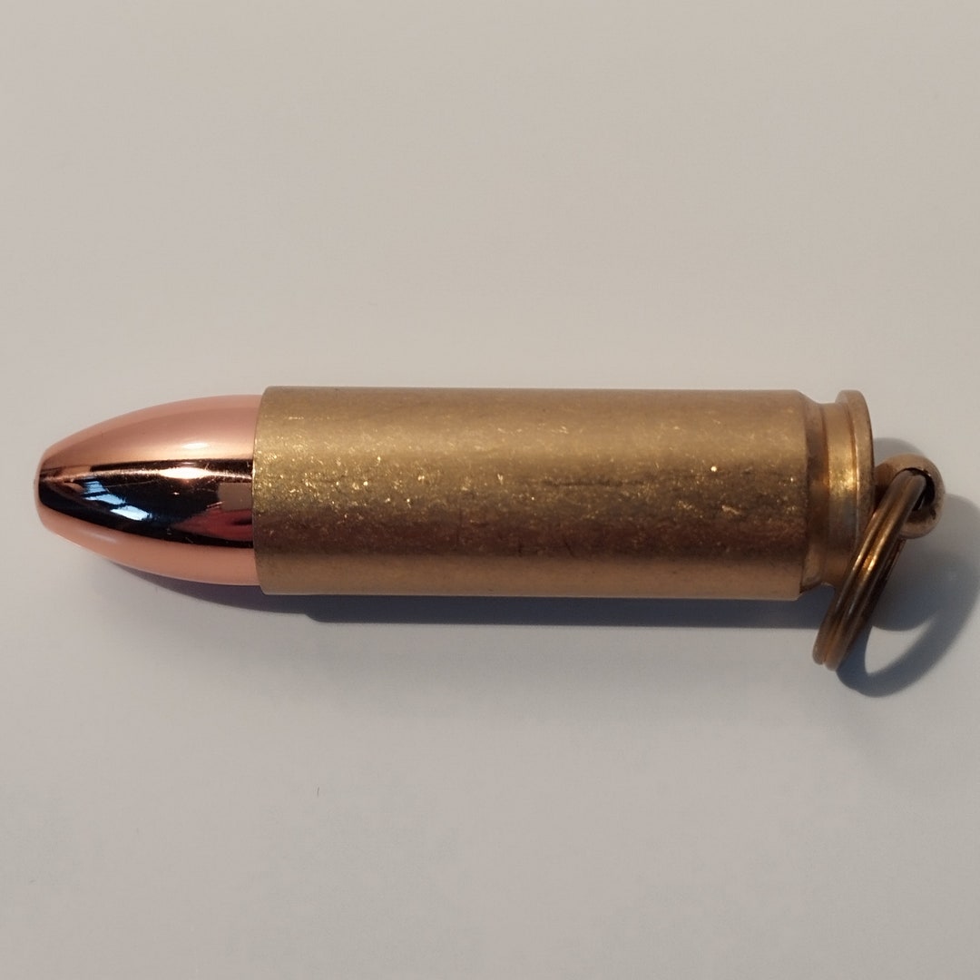 Zorro 525 Keychain Trench Bullet Lighter Waterproof Brass Case and