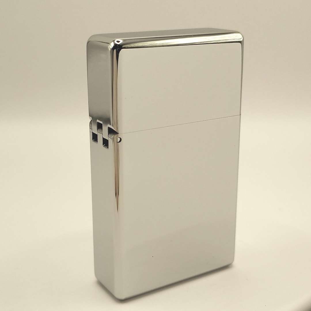 Zorro 538 Silver Chrome Brass Lighter - 115g Case & Heavy Duty