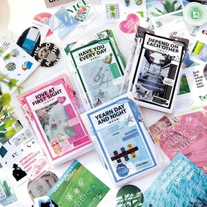 Boek token sticker serie montage stickers hand account decoratie DIY stickers (150 stuks) (gratis verzending voor aankopen van 4 of meer)