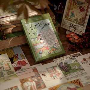 Postkaartendoos serie Creative Toast Sprookjesboek Literatuur Reizen Herdenkingsbericht Papier (gratis verzending voor aankopen van 4 of meer)
