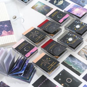 Ruimte sterrenhemel stickers serie sterrenhemel thema stickers handgemaakte doe-het-zelf decoratieve stickers (gratis verzending voor aankopen van 4 of meer)