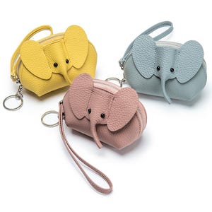 Nette Mini Geldbörse für Frauen | Männer, Echtleder Kartentasche, Münztasche, Geschenk für Sie