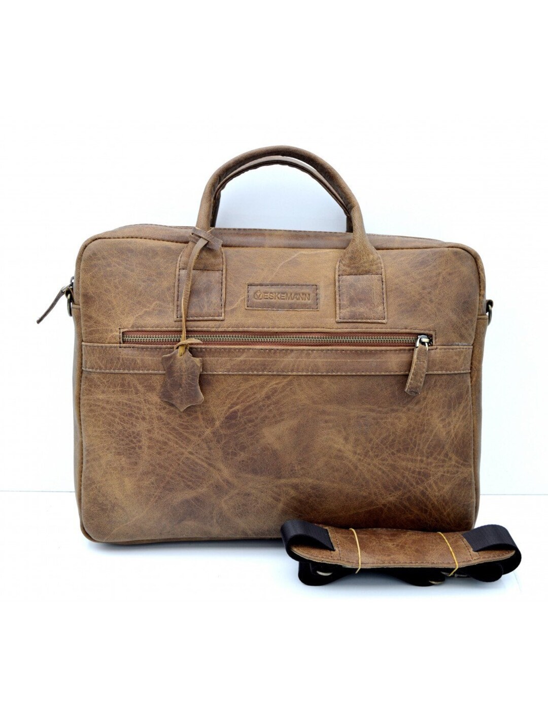 High Quality Real Leather Laptop Bag for Men or Women Etsy