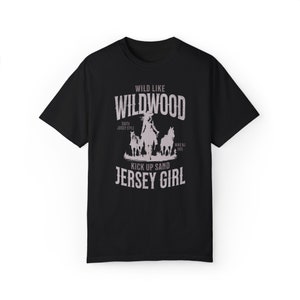 Funny Wildwood New Jersey Unisex T Shirt, Jersey Shore Gift for Her, Wildwood Gift Women's Casual Fashion Coastal Cowgirl Wildwood T Shirt image 7