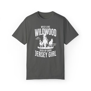 Funny Wildwood New Jersey Unisex T Shirt, Jersey Shore Gift for Her, Wildwood Gift Women's Casual Fashion Coastal Cowgirl Wildwood T Shirt image 5