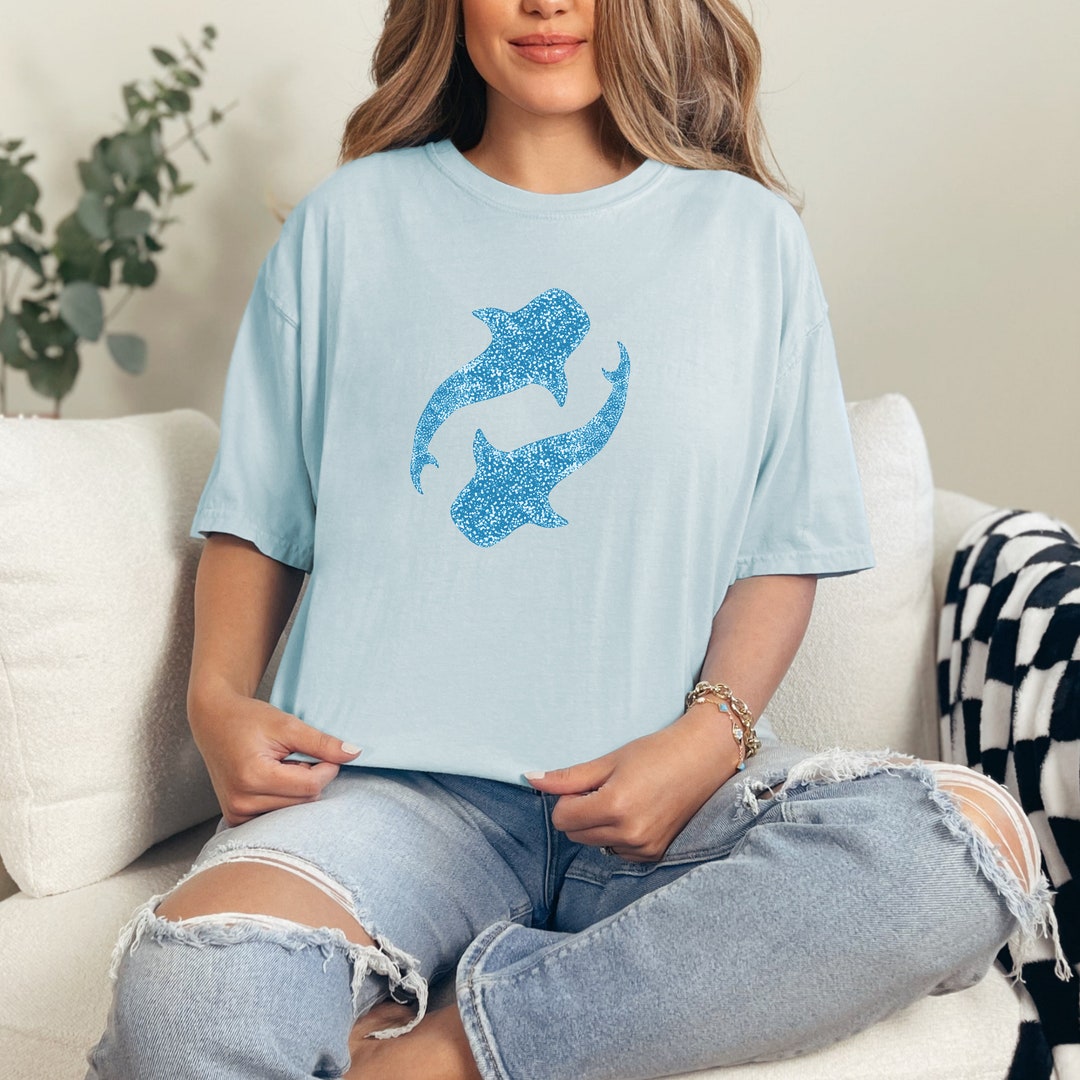 Whale Shark Ocean Themed Unisex T Shirt Beachy Summer Shark T Shirt ...