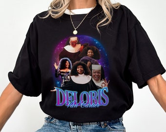 Camiseta Sister Act Rap, Deloris van Cartier e Sister Mary Clarence (interpretada pela atriz Whoopi Goldberg), camiseta engraçada do filme para fãs de Whoopi