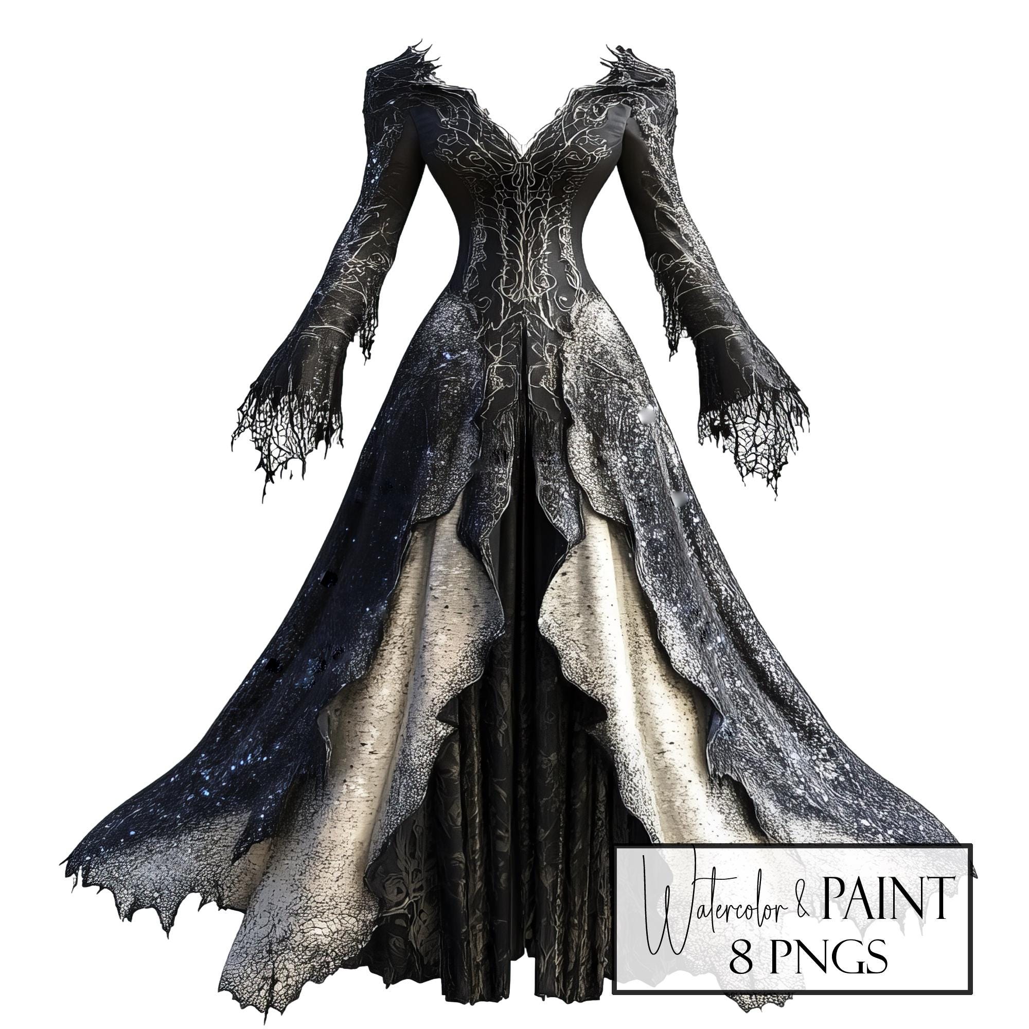 Witch Gown - Etsy