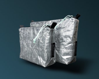 Dyneema toilettas | 1 oz DCF | Ultralicht | Waterafstotend | Cosmetische tas | Handbagage | Organisator | Biogebaseerd | verschillende maten