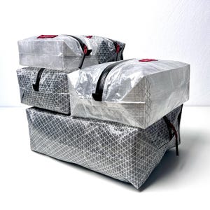 Dyneema/ULTRA Pack Brick S/Meter/L – Ultralight Organizer Pouch, Transparent, Water-Repellent, Minimalist EDC & Travel Accessory