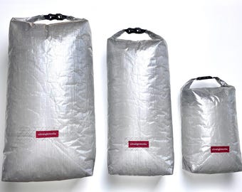 Dyneema Rolltop Drybag S/Meter/L/XL – Borsa stagna ultraleggera e impermeabile per trekking, escursionismo, campeggio e viaggi