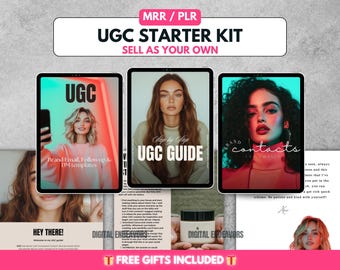 UGC Media Kit Portfolio - Ultimatives Schöpfer-Toolkit - UGC Portfolio und E-Mail-Vorlage - UGC Vertragsvorlage, für Sie erledigt