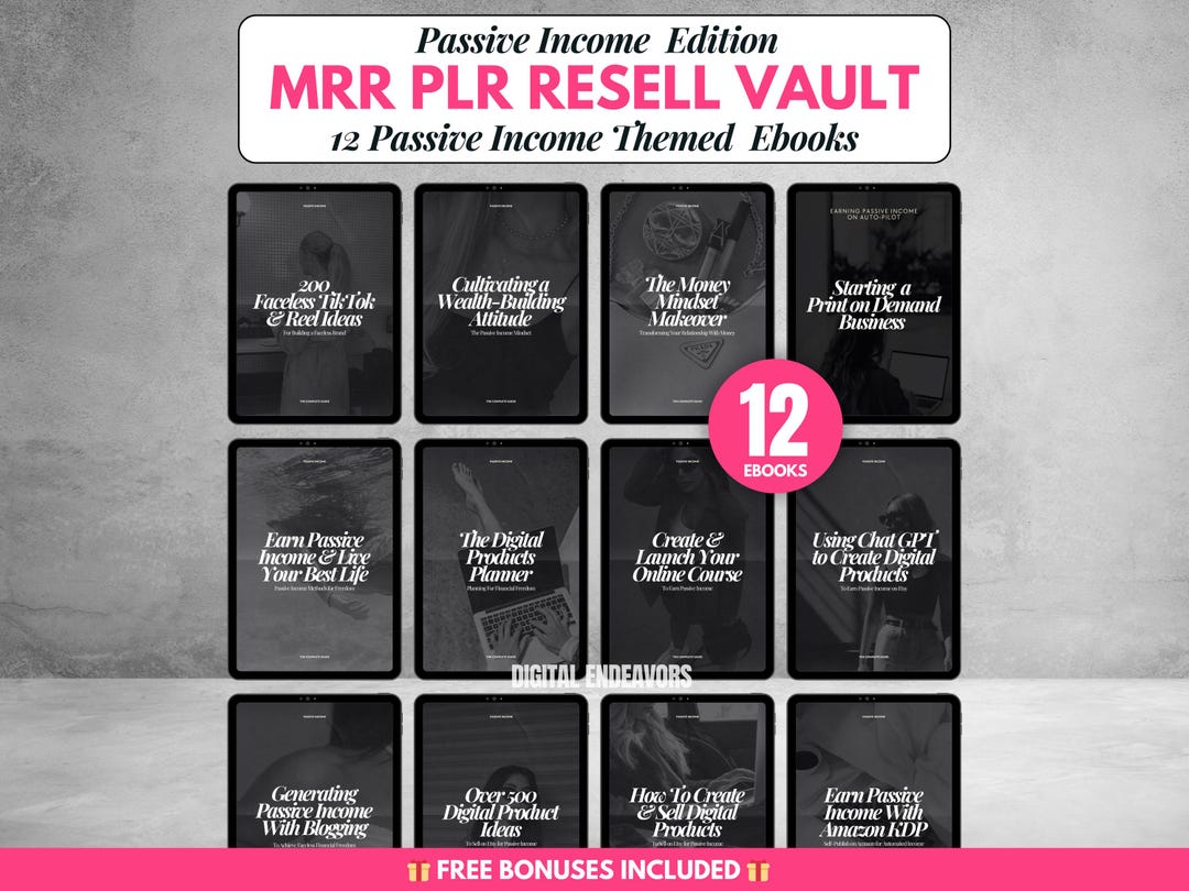 Digital Marketing Guide PLR MRR Guide With Master Resell Rights, Lead ...