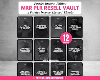 Digital Marketing Guide PLR MRR Guide with Master Resell Rights, Lead Magnet, Passive Income PLR, Faceless Marketing, Starter Kit Bundle