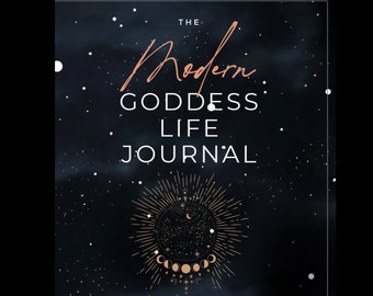 Modern Goddess Life Journal  Law Of Attraction Planner | Manifestation Journal, Gratitude Journal | Manifestation Magic |Mindset Planner