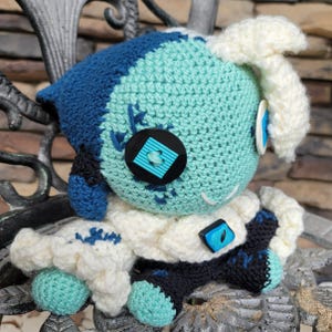 Shadow Milk Cookie Crochet Doll Pattern