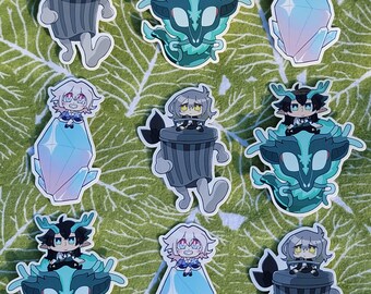 Astral Express Trio Stickers