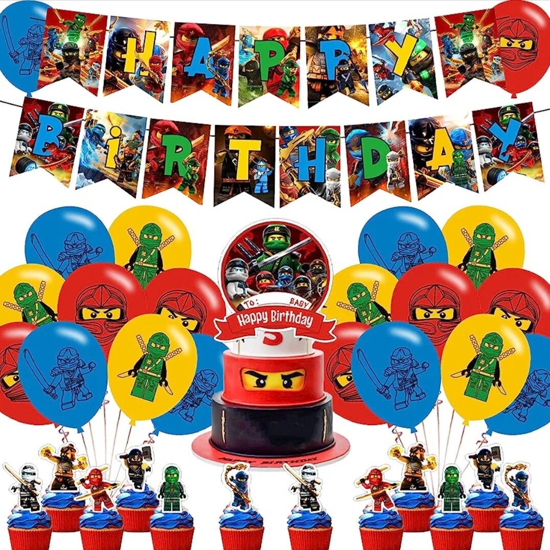 Ninjago Balloon Etsy UK