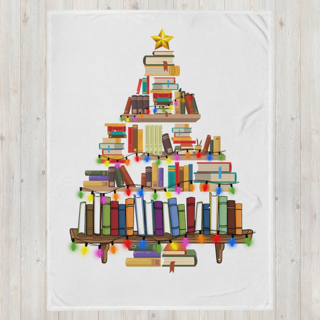 Holiday Christmas Tree Throw Blanket Etsy
