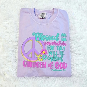 Kinder Gottes dtf Transfers bereit zum Pressen, direkt zum Film, Tshirt Transfer, Glaube DTF, Jesus DTF, religiöse dtf Transfer, Christian