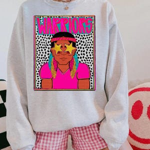 Preppy Warriors Mascot DTF Transfer: Ready to Press Shirt Heat Transfer