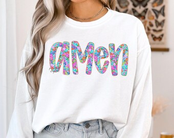 Amen Dtf Transfers Ready To Press, Direct To Film, Tshirt Transfer,Faith DTF, Jesus DTF,  Christian Transfer