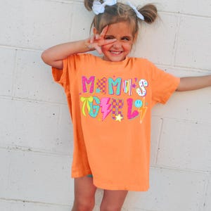 Mamas girl Dtf Transfers Ready To Press, Direct To Film, Tshirt Transfer, Coquette DTF, Trendy DTF, Preppy DTF, Toddler girl