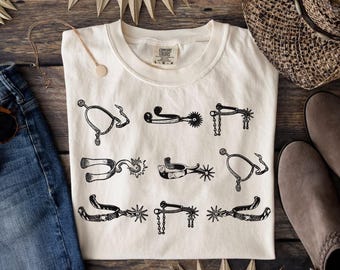 Western DTF transfer, spurs dtf transfer, Rodeo Dtf Transfer, Ready To Press Dtf Transfer, Rancher, Farmer