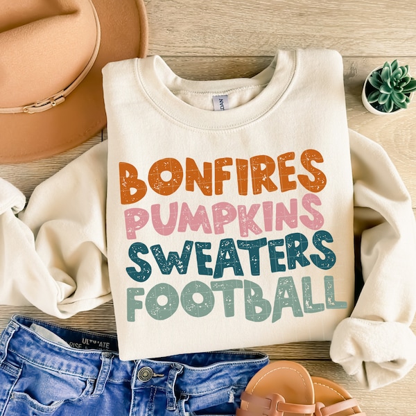 Fall vibes png, Spooky Vibes, Pumpkin Season png, Sweater Weather, Thankful, Pumpkin Spice Coffee, Retro fall, PNG, Sublimation Design
