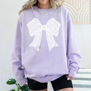 Dtf Transfers bereit zum Pressen, direkt zum Film, Tshirt Transfer, Ostern DTF, Coquette Lace Bow DTF