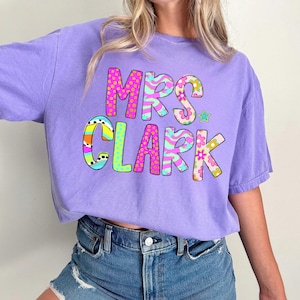 Custom Teacher DTF Transfer: Personalized Teacher Appreciation Gift