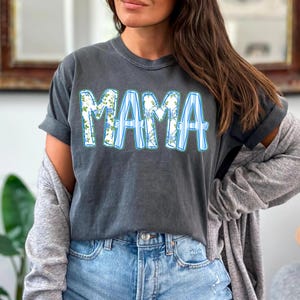 Mama Grand Millennial cottage core, prêt à l'emploi, transferts DTF, film direct, transfert sur t-shirt, DTF fête des mères, DTF tendance, DTF preppy