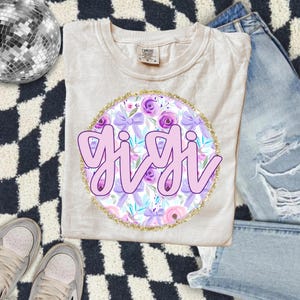 Gigi Dtf Transfers bereit zum Pressen, direkt zum Film, Tshirt Transfer, Muttertag DTF, Trendy DTF, Coquette Gigi, Preppy DTF