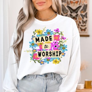 Christliche Transfers fertig zum Pressen, direkt zum Film, Tshirt Transfer, Glaube DTF, Jesus DTF, religiöser DTF Transfer, Made to Anbetungsstil