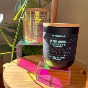BeefLeaf Black Sea and Coastal Breeze Candles | MXTX Wind Master and Earth Master inspired Heaven Official&#39;s Blessing TGCF Inspired Candle
