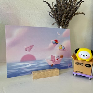 BT21 Take Two Art Print | BTS Inspired Poster