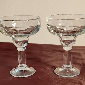 Made in Mexico Pair of Vintage Margarita Heavy Glass